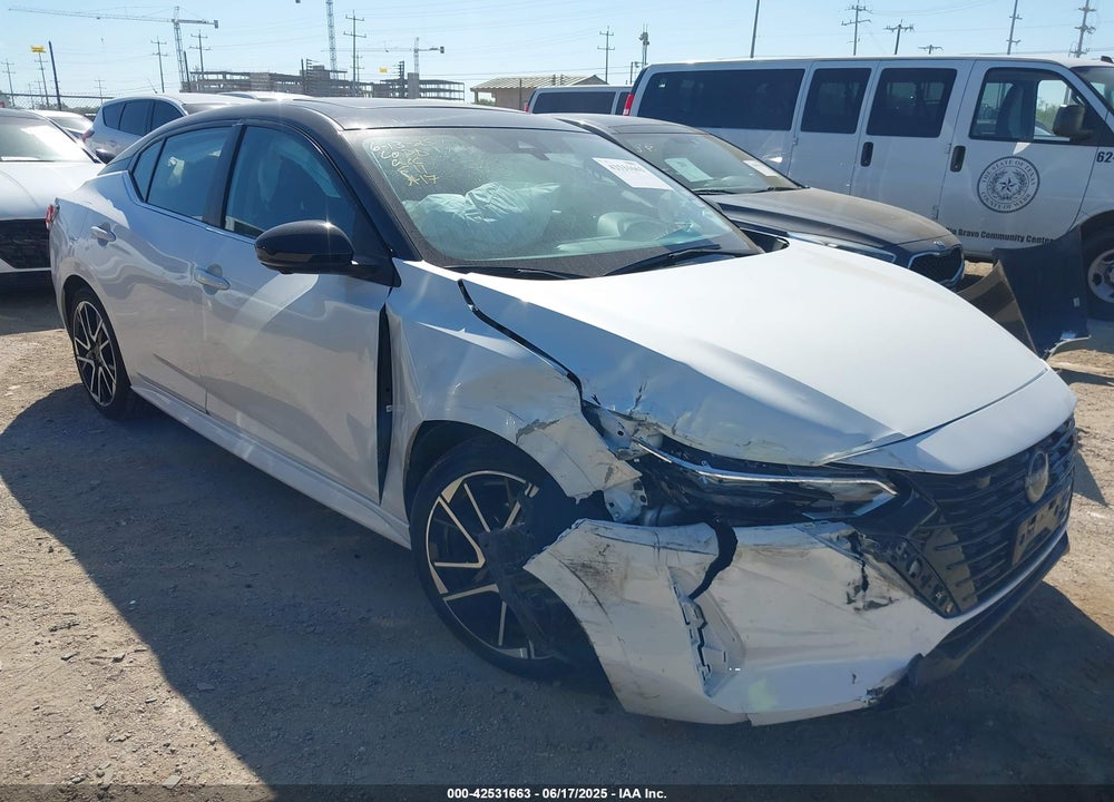 2025 NISSAN SENTRA SR VIN: 3N1AB8DV3SY267437