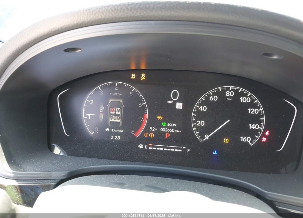 2025 HONDA CIVIC VIN: 2HGFE2F56SH562401