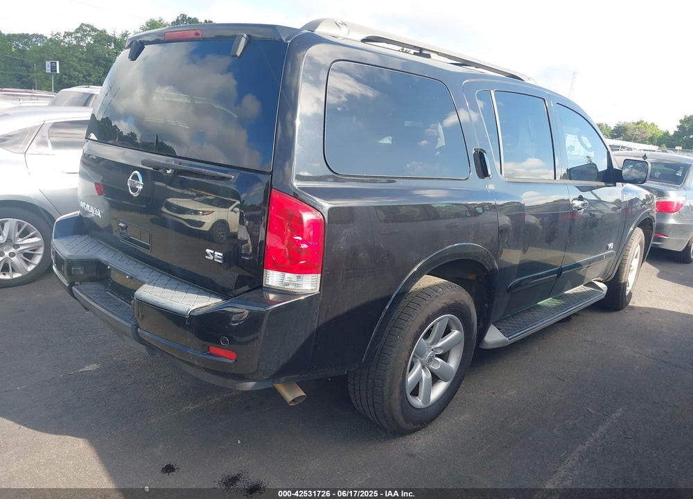 2008 NISSAN ARMADA VIN: 5N1BA08D38N600714