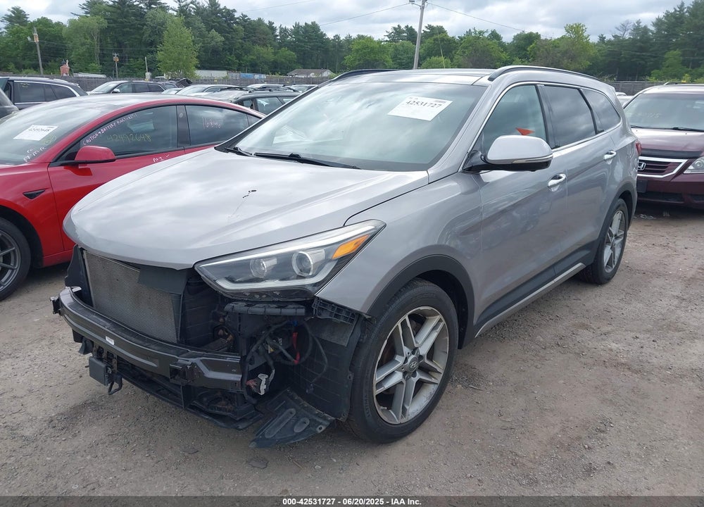 2017 HYUNDAI SANTA FE VIN: KM8SRDHF4HU201382