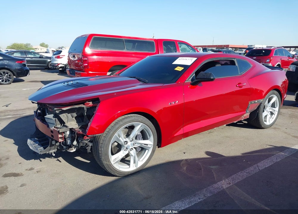 2021 CHEVROLET CAMARO VIN: 1G1FF1R71M0112447