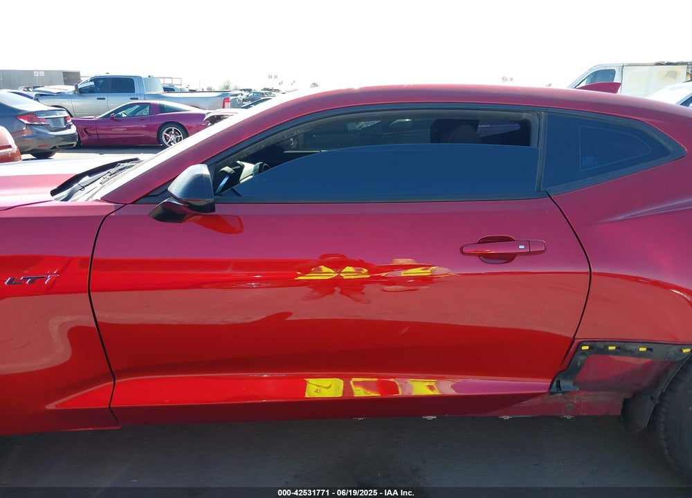 2021 CHEVROLET CAMARO VIN: 1G1FF1R71M0112447