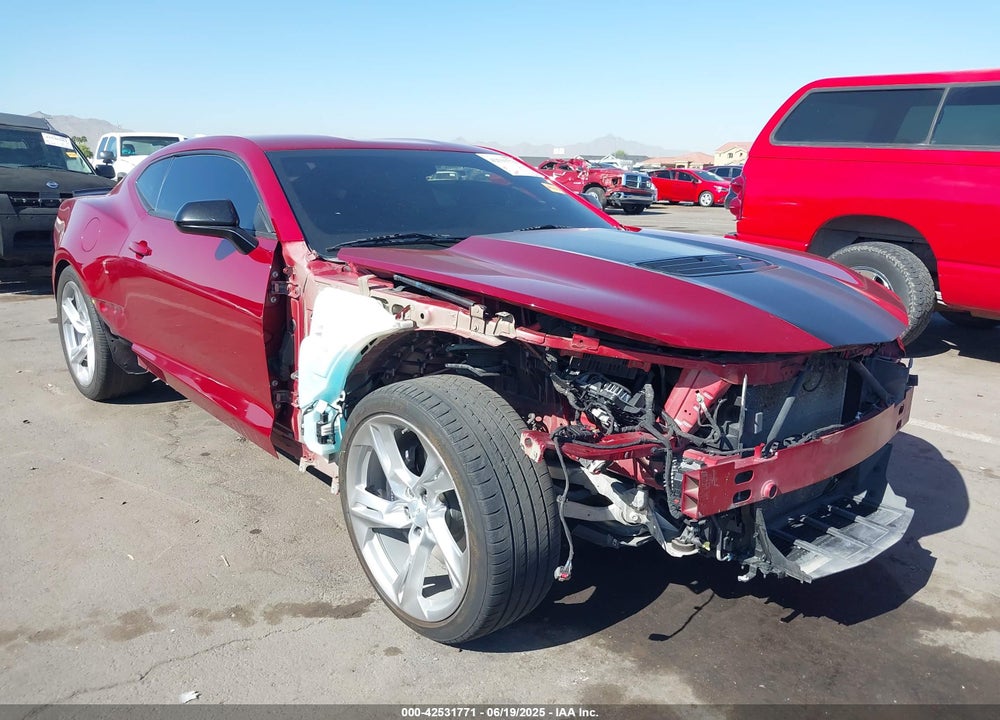 2021 CHEVROLET CAMARO VIN: 1G1FF1R71M0112447