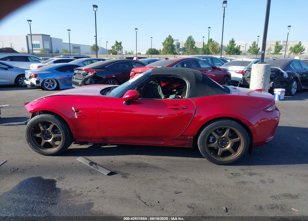2016 MAZDA MX-5 MIATA VIN: JM1NDAD73G0100806