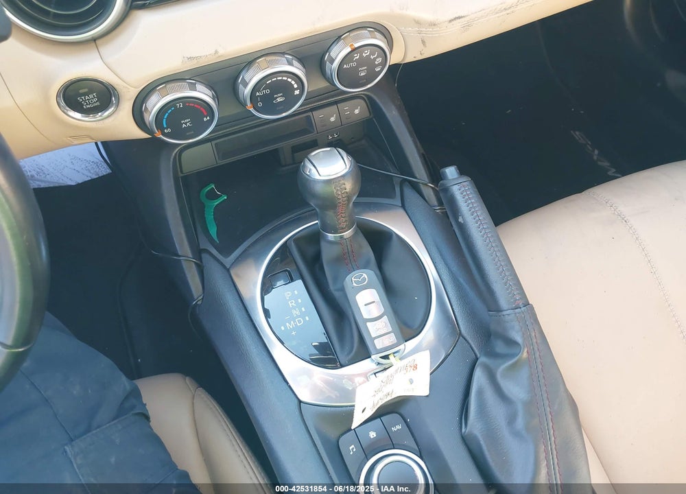 2016 MAZDA MX-5 MIATA VIN: JM1NDAD73G0100806