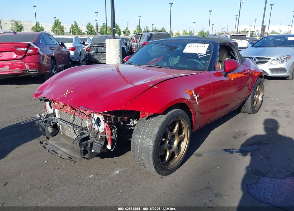 2016 MAZDA MX-5 MIATA VIN: JM1NDAD73G0100806