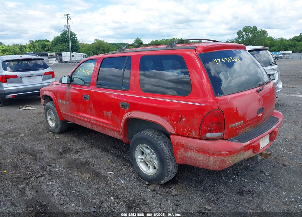 1999 DODGE DURANGO VIN: 1B4HS28Z2XF642378