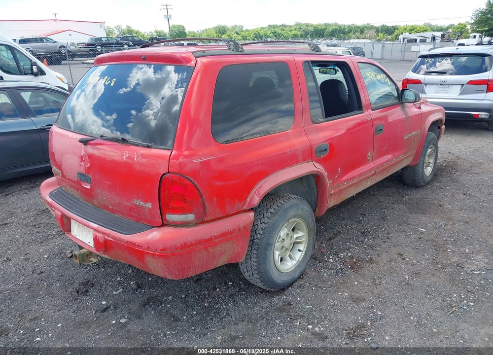 1999 DODGE DURANGO VIN: 1B4HS28Z2XF642378
