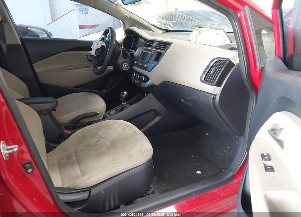 2012 KIA RIO VIN: KNADN4A34C6050644