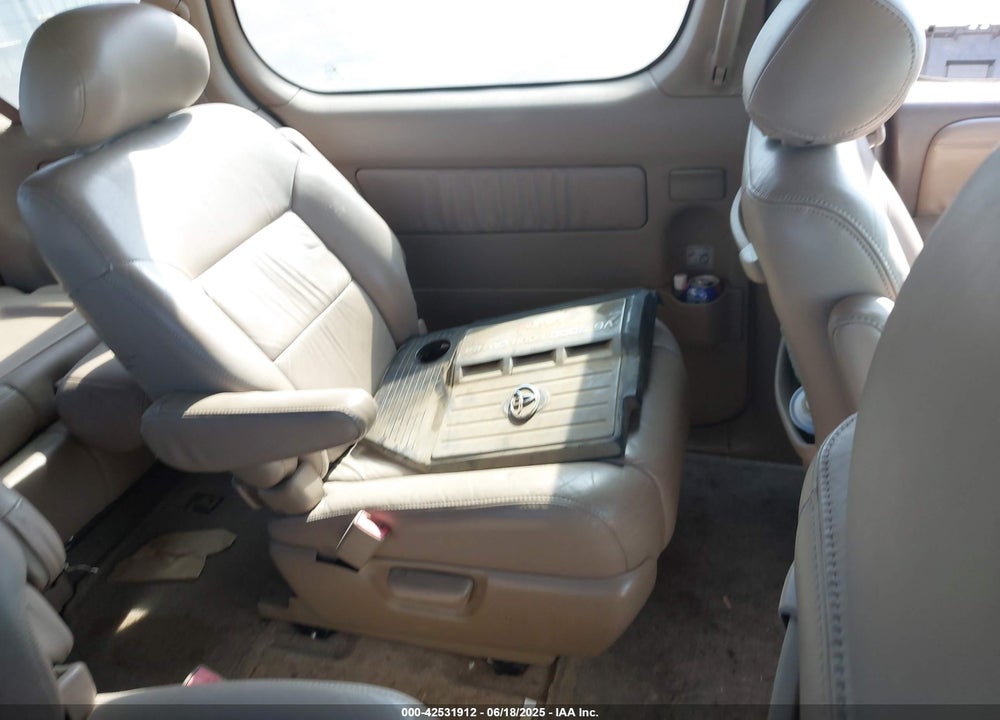 2002 TOYOTA SIENNA XLE VIN: 4T3ZF13C72U419558