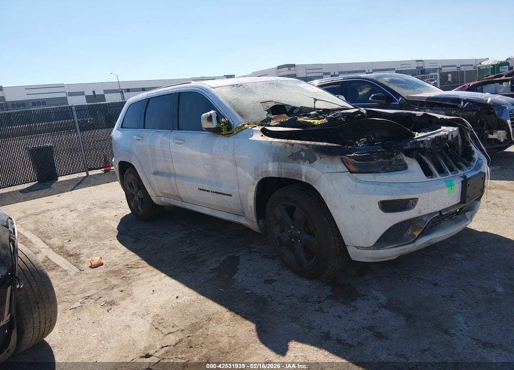 2015 JEEP GRAND CHEROKEE HIGH ALTITUDE VIN: 1C4RJECG1FC160468