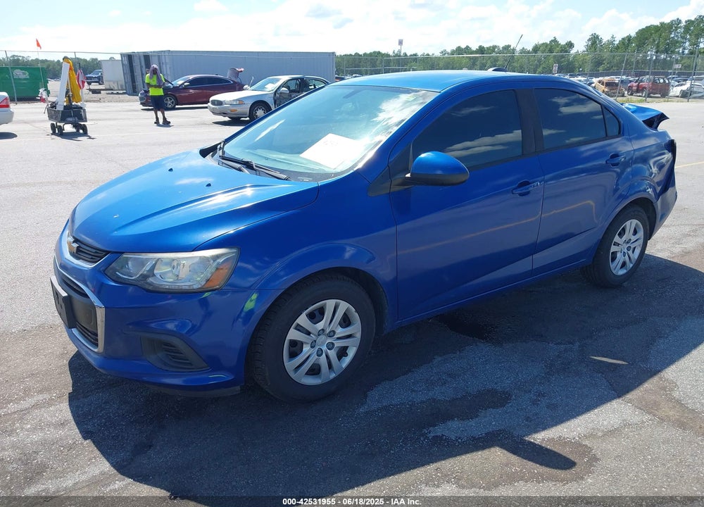 2017 CHEVROLET SONIC VIN: 1G1JB5SH4H4171782