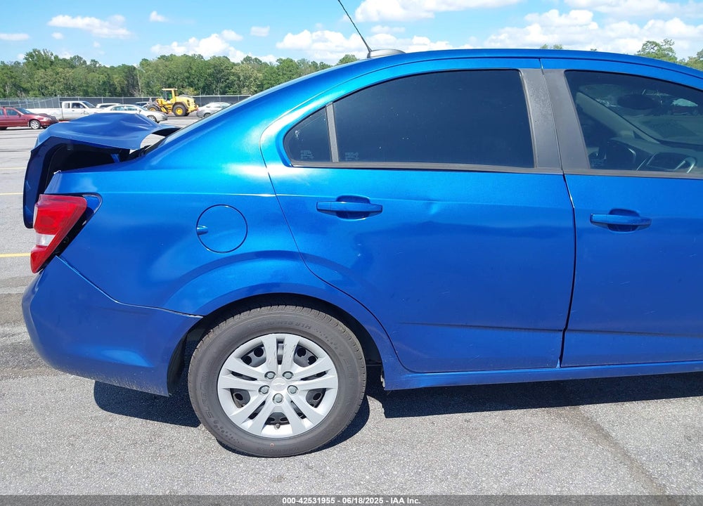 2017 CHEVROLET SONIC VIN: 1G1JB5SH4H4171782