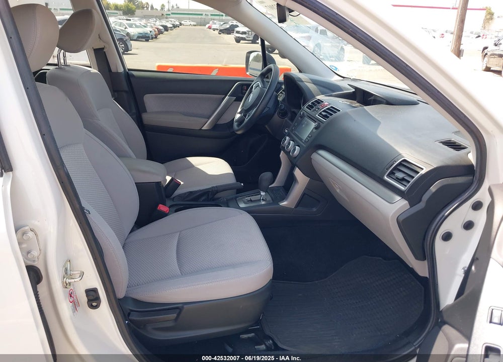 2018 SUBARU FORESTER VIN: JF2SJABC1JH598283