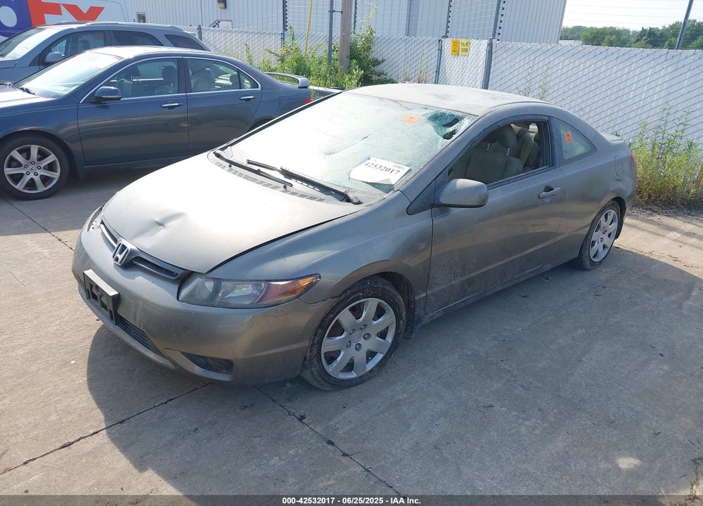 2006 HONDA CIVIC LX VIN: 2HGFG12636H504934