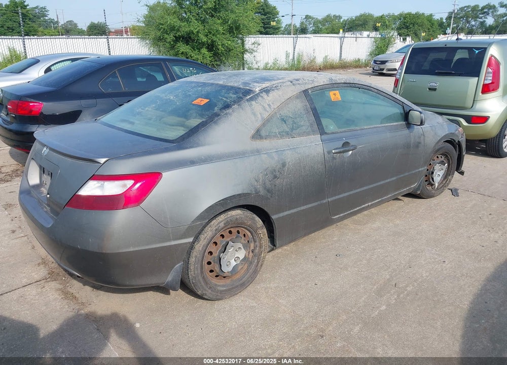 2006 HONDA CIVIC LX VIN: 2HGFG12636H504934