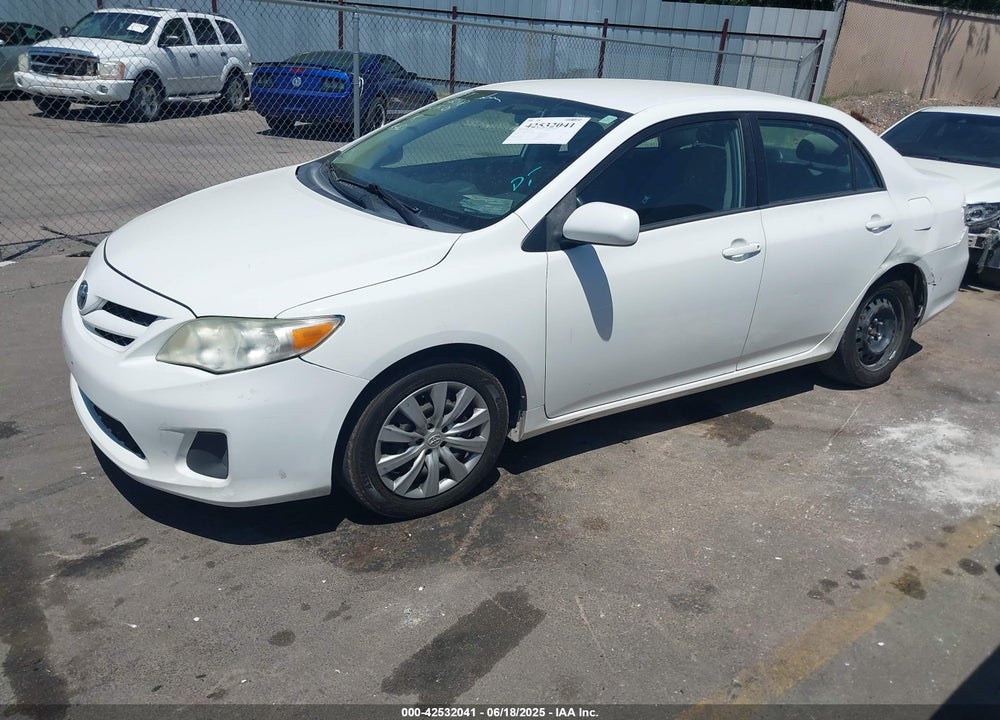 2012 TOYOTA COROLLA LE VIN: 2T1BU4EE1CC884095
