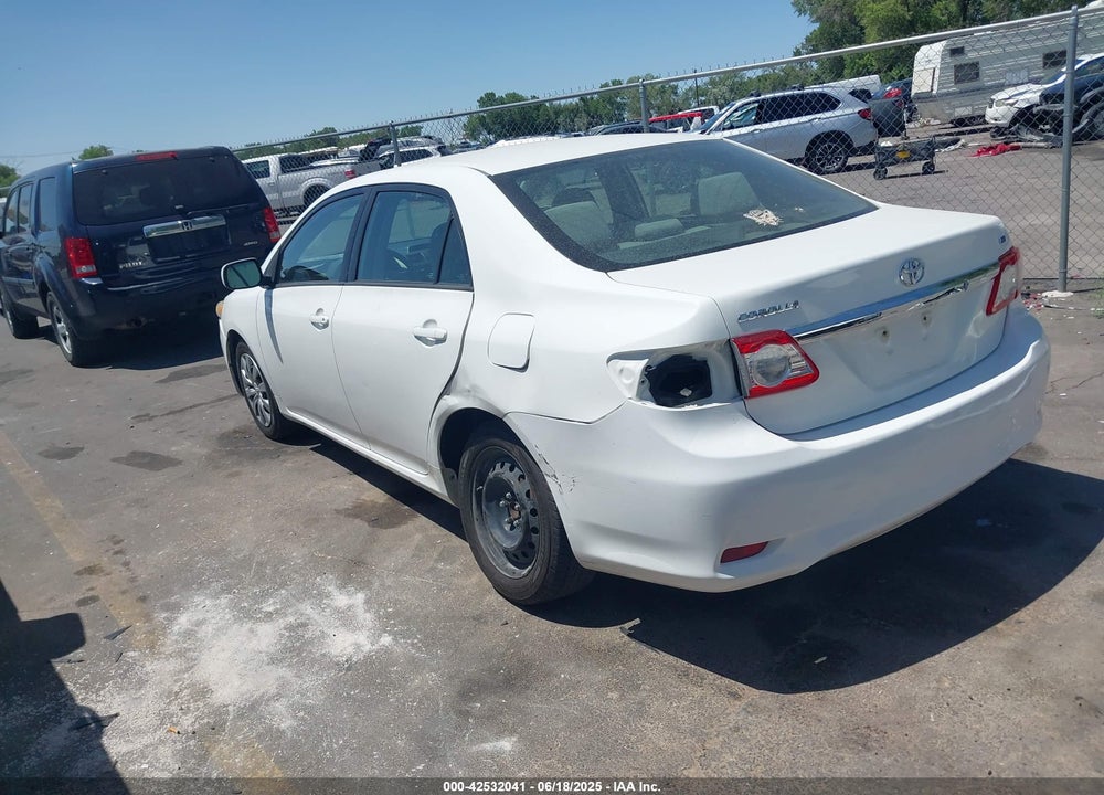 2012 TOYOTA COROLLA LE VIN: 2T1BU4EE1CC884095