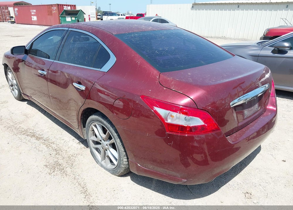 2011 NISSAN MAXIMA VIN: 1N4AA5AP7BC801400