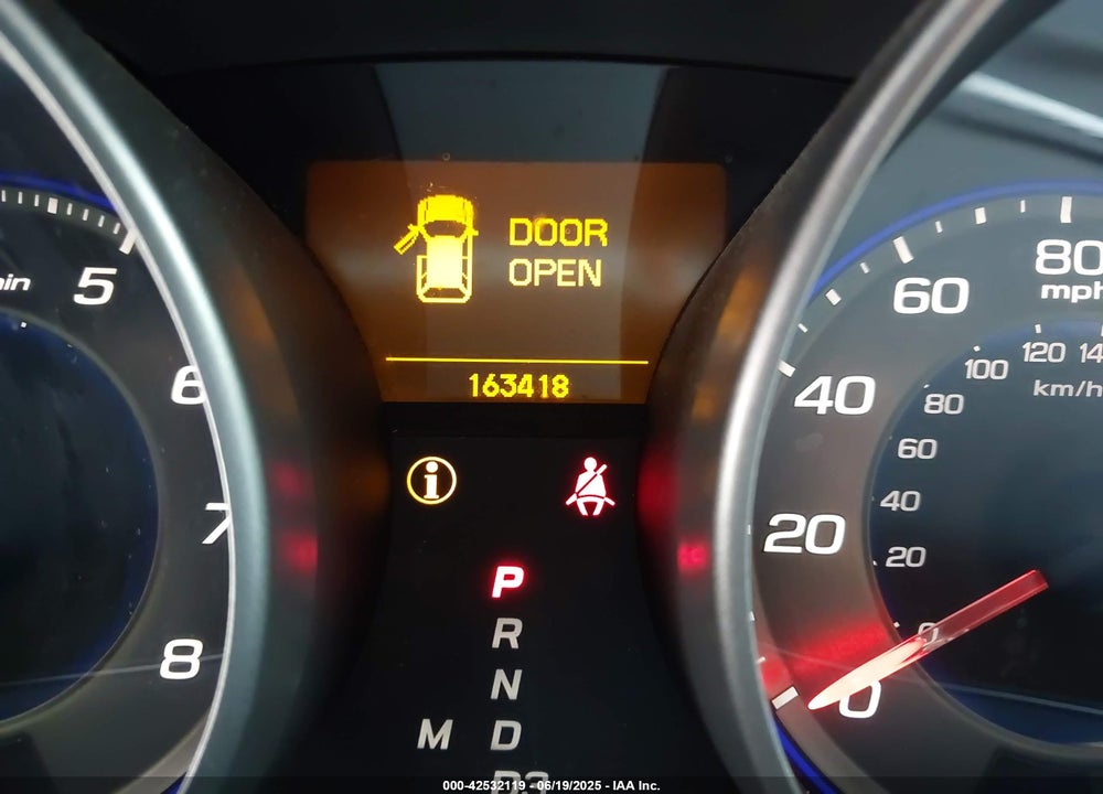 2008 ACURA MDX VIN: 2HNYD28278H500036