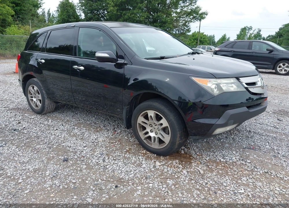 2008 ACURA MDX VIN: 2HNYD28278H500036