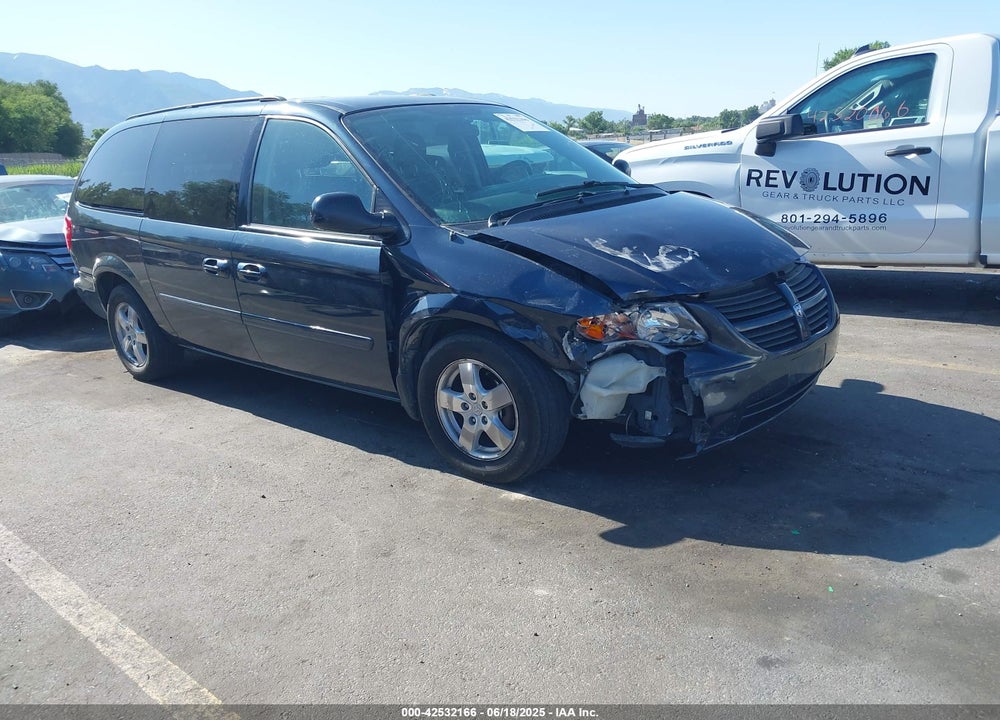 2007 DODGE GRAND CARAVAN SXT VIN: 2D4GP44L77R344983