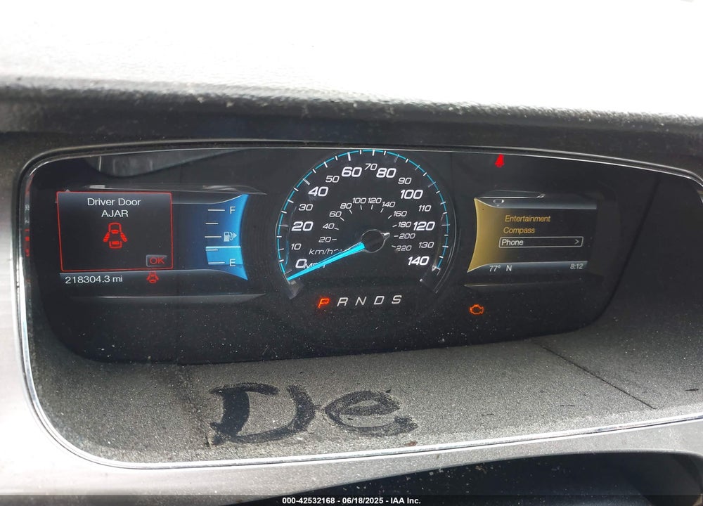 2018 FORD TAURUS VIN: 1FAHP2E84JG109858