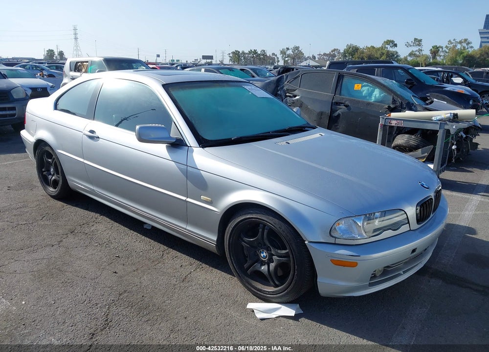 2002 BMW 330CI VIN: WBABN53462PH01495