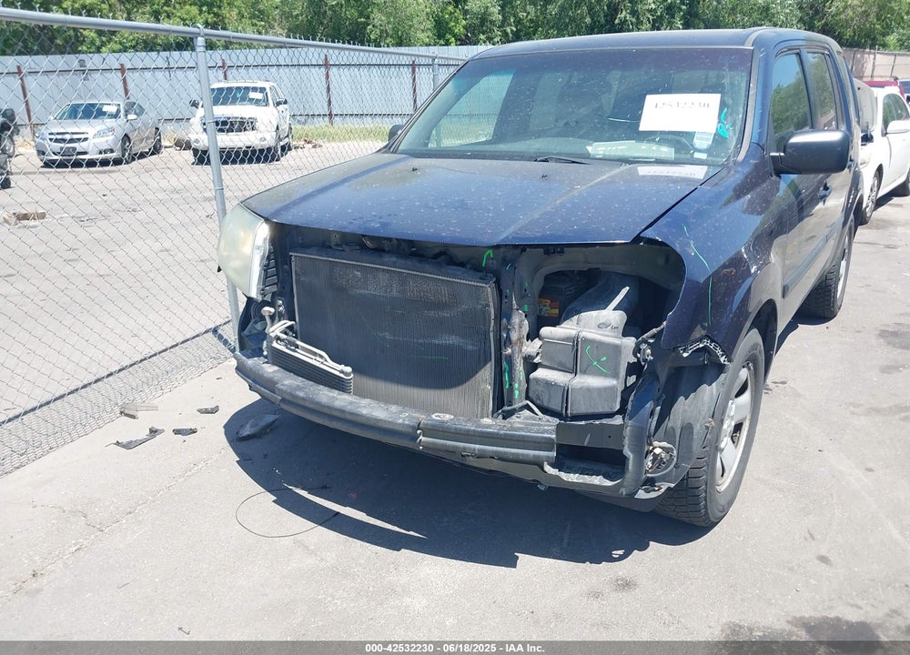 2010 HONDA PILOT VIN: 5FNYF4H25AB016776