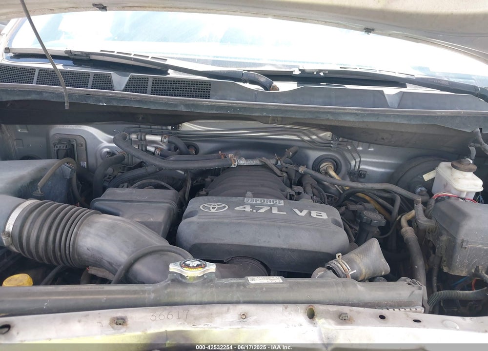 2007 TOYOTA TUNDRA SR5 4.7L V8 VIN: 5TFRT541X7X014553