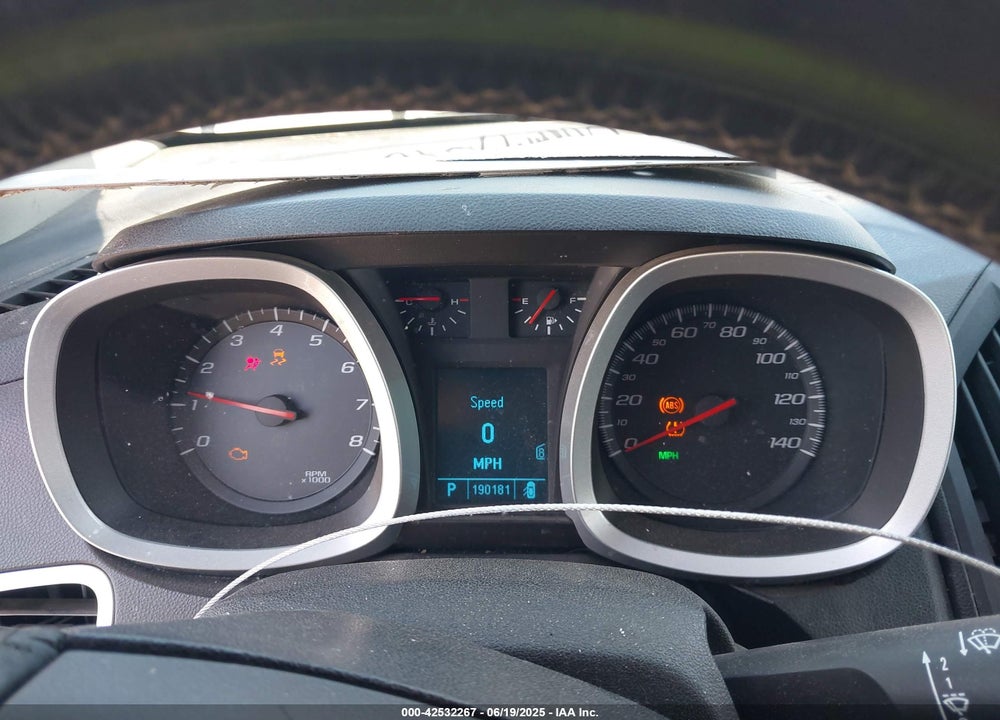 2011 CHEVROLET EQUINOX VIN: 2CNFLGE51B6235933