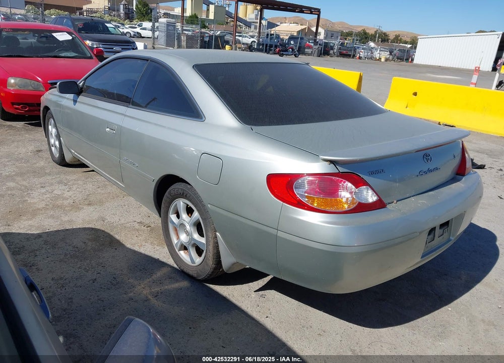 2002 TOYOTA CAMRY SOLARA SLE V6 VIN: 2T1CF28PX2C598678