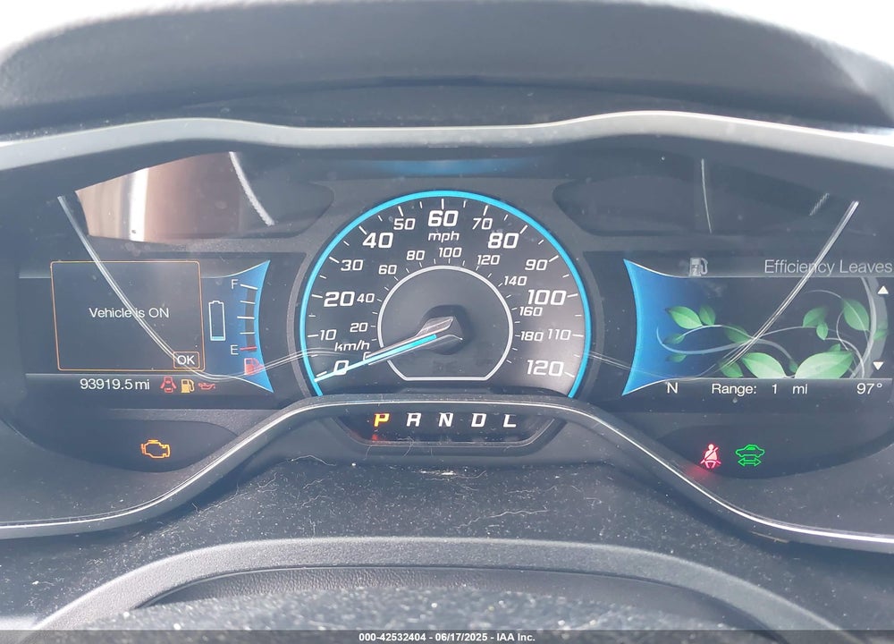 2017 FORD C-MAX ENERGI VIN: 1FADP5EU5HL109494