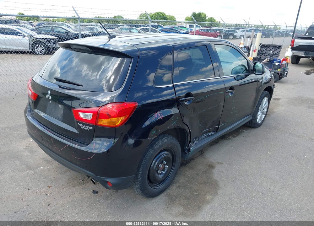 2014 MITSUBISHI OUTLANDER SPORT VIN: 4A4AP4AU7EE015980