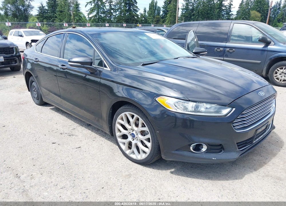 2013 FORD FUSION TITANIUM VIN: 3FA6P0D94DR333215