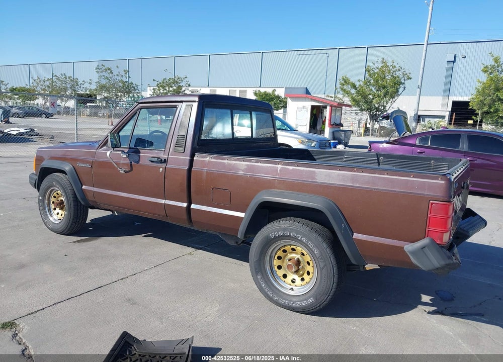 1987 JEEP COMANCHE VIN: 1JTMW6413HT109647