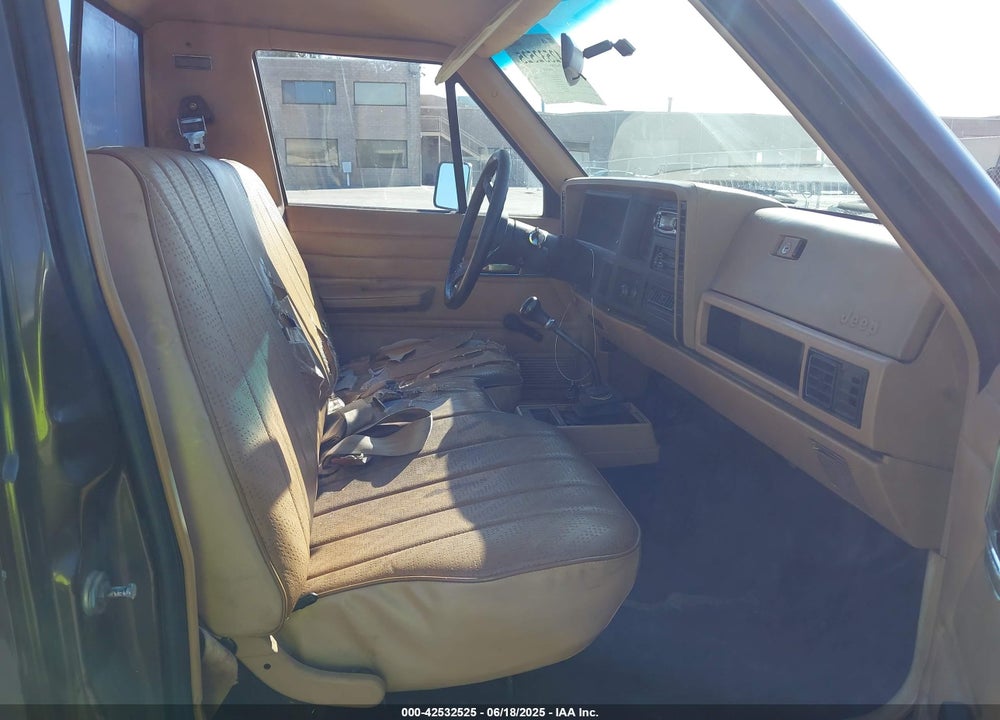 1987 JEEP COMANCHE VIN: 1JTMW6413HT109647