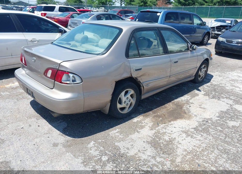 1999 TOYOTA COROLLA LE VIN: 2T1BR12E7XC150944