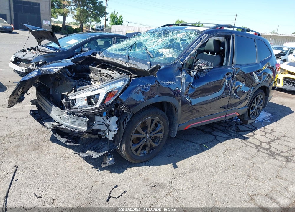 2021 SUBARU FORESTER SPORT VIN: JF2SKARC6MH405164