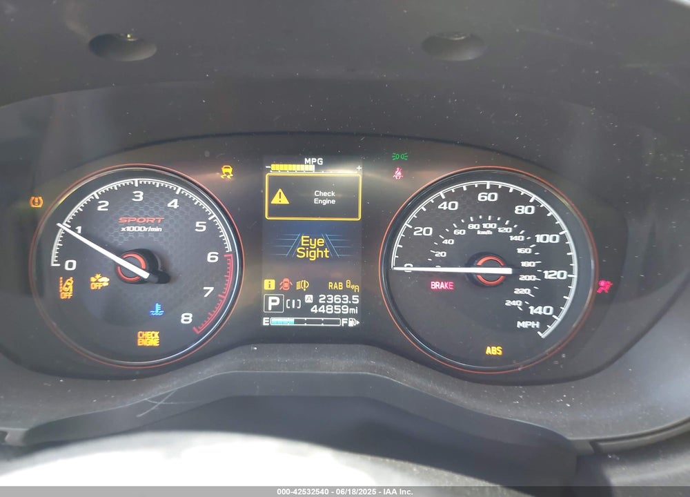 2021 SUBARU FORESTER SPORT VIN: JF2SKARC6MH405164