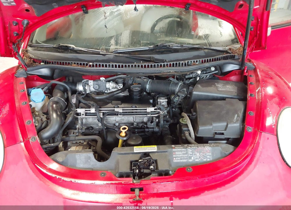 2005 VOLKSWAGEN NEW BEETLE GLS TDI VIN: 3VWCR31C75M407568