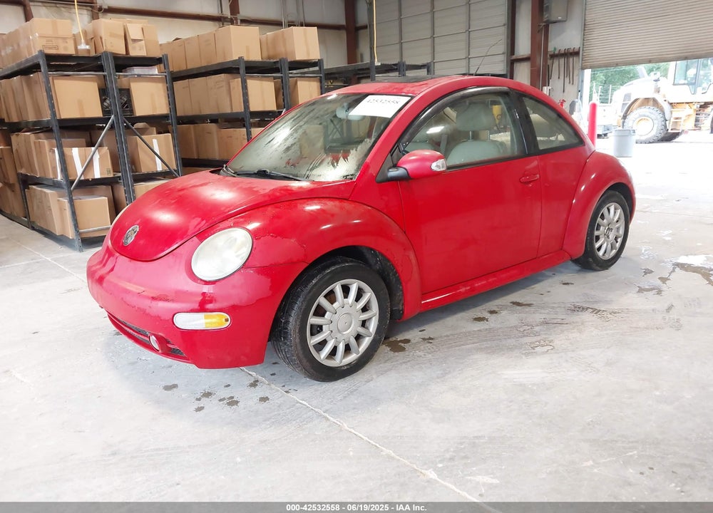 2005 VOLKSWAGEN NEW BEETLE GLS TDI VIN: 3VWCR31C75M407568