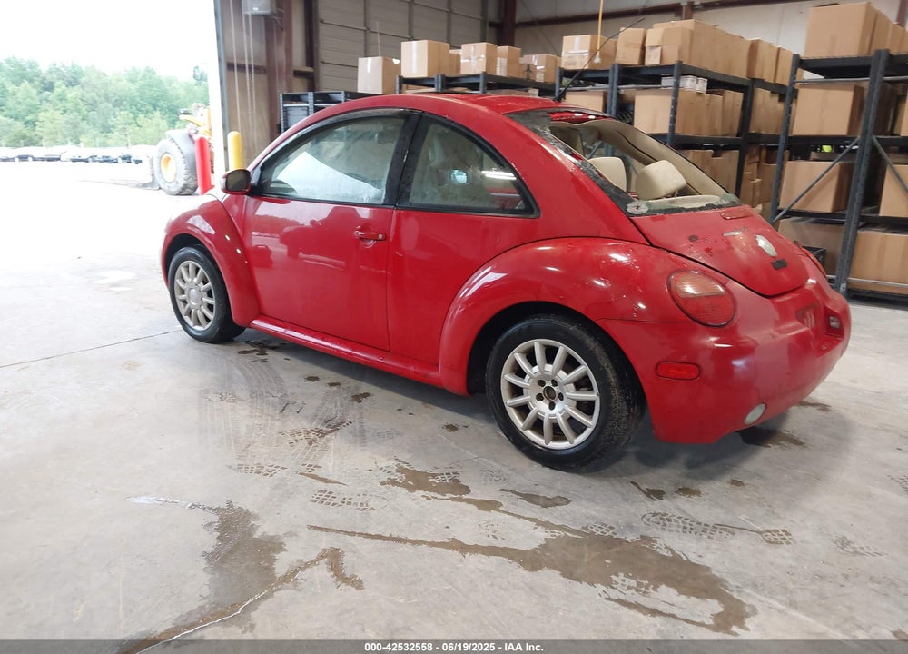2005 VOLKSWAGEN NEW BEETLE GLS TDI VIN: 3VWCR31C75M407568