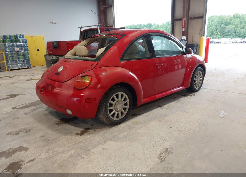 2005 VOLKSWAGEN NEW BEETLE GLS TDI VIN: 3VWCR31C75M407568