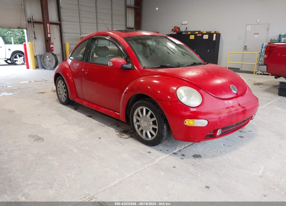 2005 VOLKSWAGEN NEW BEETLE GLS TDI VIN: 3VWCR31C75M407568