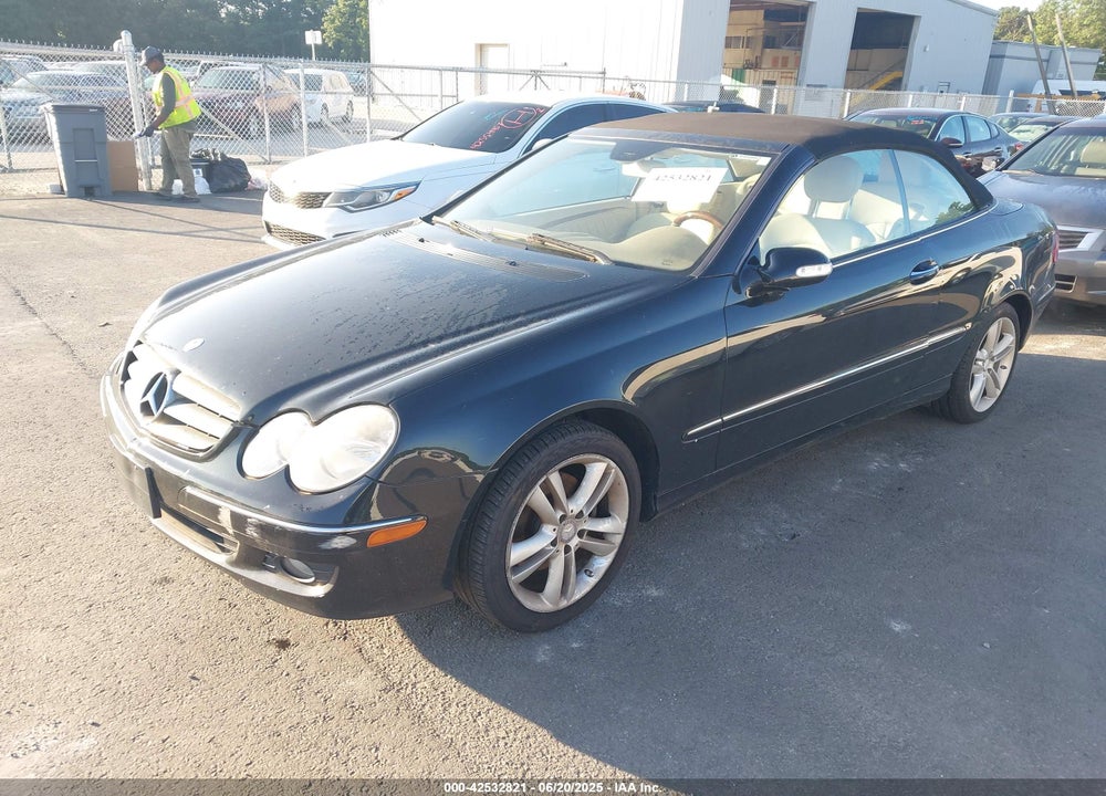 2008 MERCEDES-BENZ CLK 350 VIN: WDBTK56F48F254866