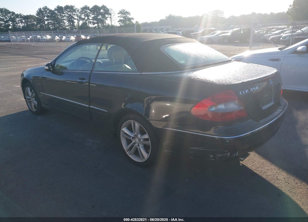 2008 MERCEDES-BENZ CLK 350 VIN: WDBTK56F48F254866