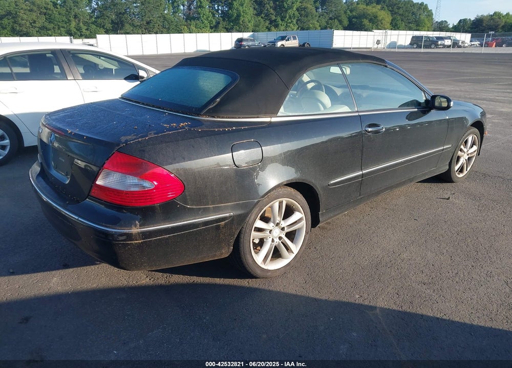 2008 MERCEDES-BENZ CLK 350 VIN: WDBTK56F48F254866
