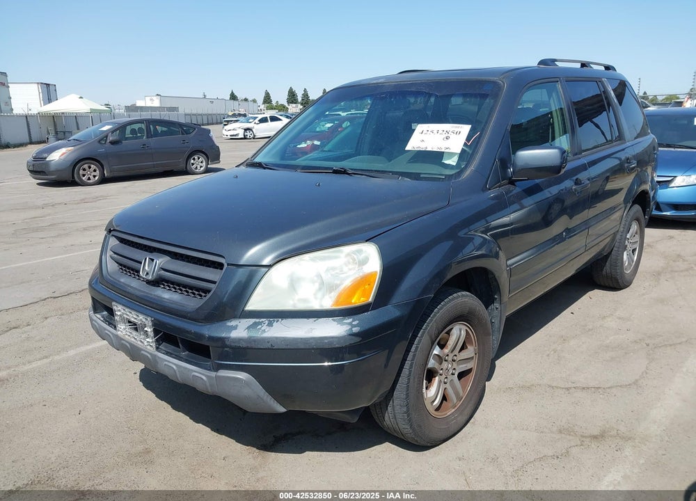 2005 HONDA PILOT EX-L VIN: 2HKYF18705H547837