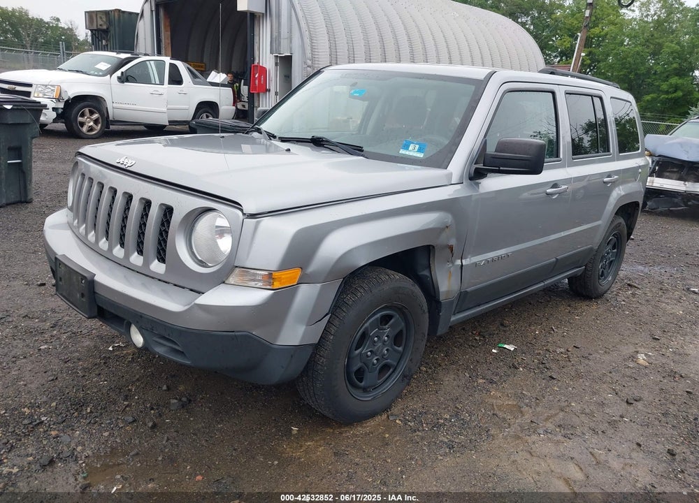 2016 JEEP PATRIOT VIN: 1C4NJPBB0GD800486